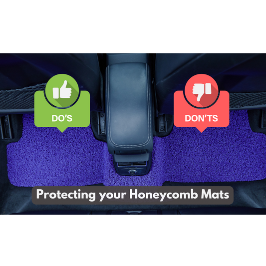 The Dos and Don’ts of Car Mat Care: Protect Your CarMatsCulture Honeycomb Mats Like a Pro