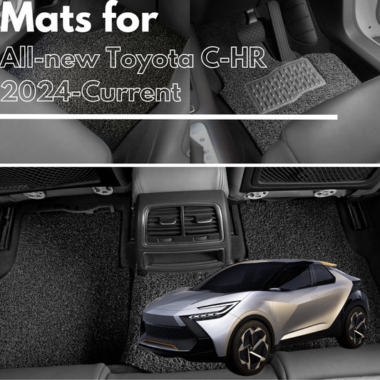 for All-new Toyota C-HR 2024-Current , Premium Car Floor Mats, New Arrival!