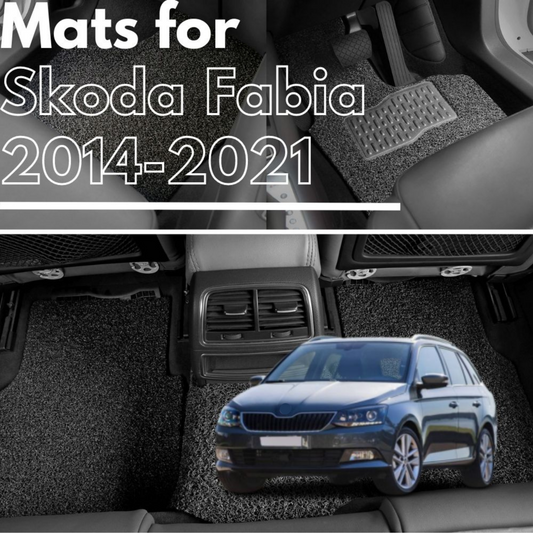 Custom floor mats for Skoda Fabia, Kamiq, Karoq, Kodiaq, Octavai, Rapid,  Superb