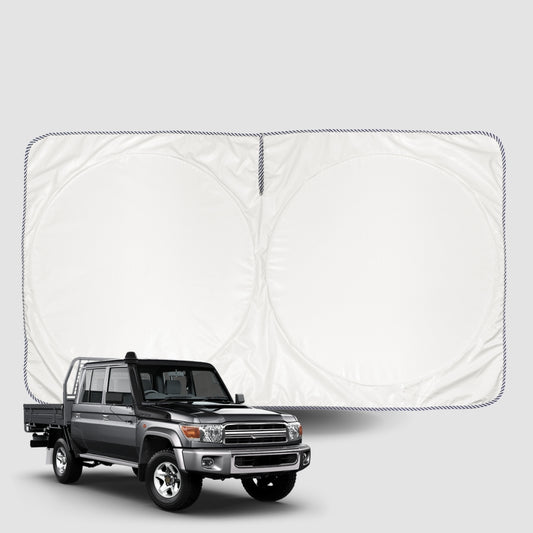 All-new Windscreen Sun Shade for Toyota LandCruiser 79 Series Double Cab 2012-Current