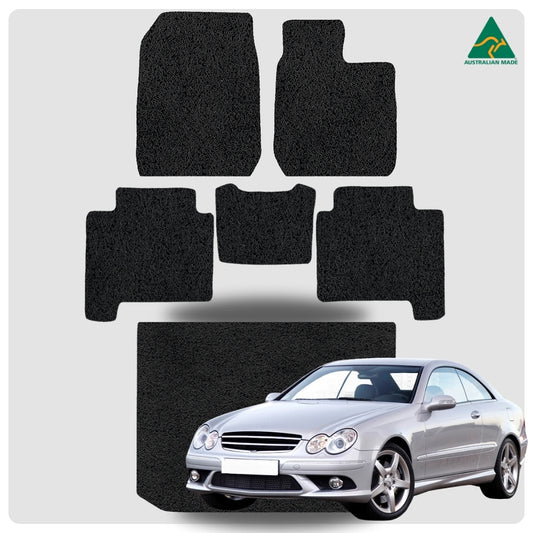 for Mercedes-Benz CLK-Class (C209)2003-2010, Premium Car Floor Mats