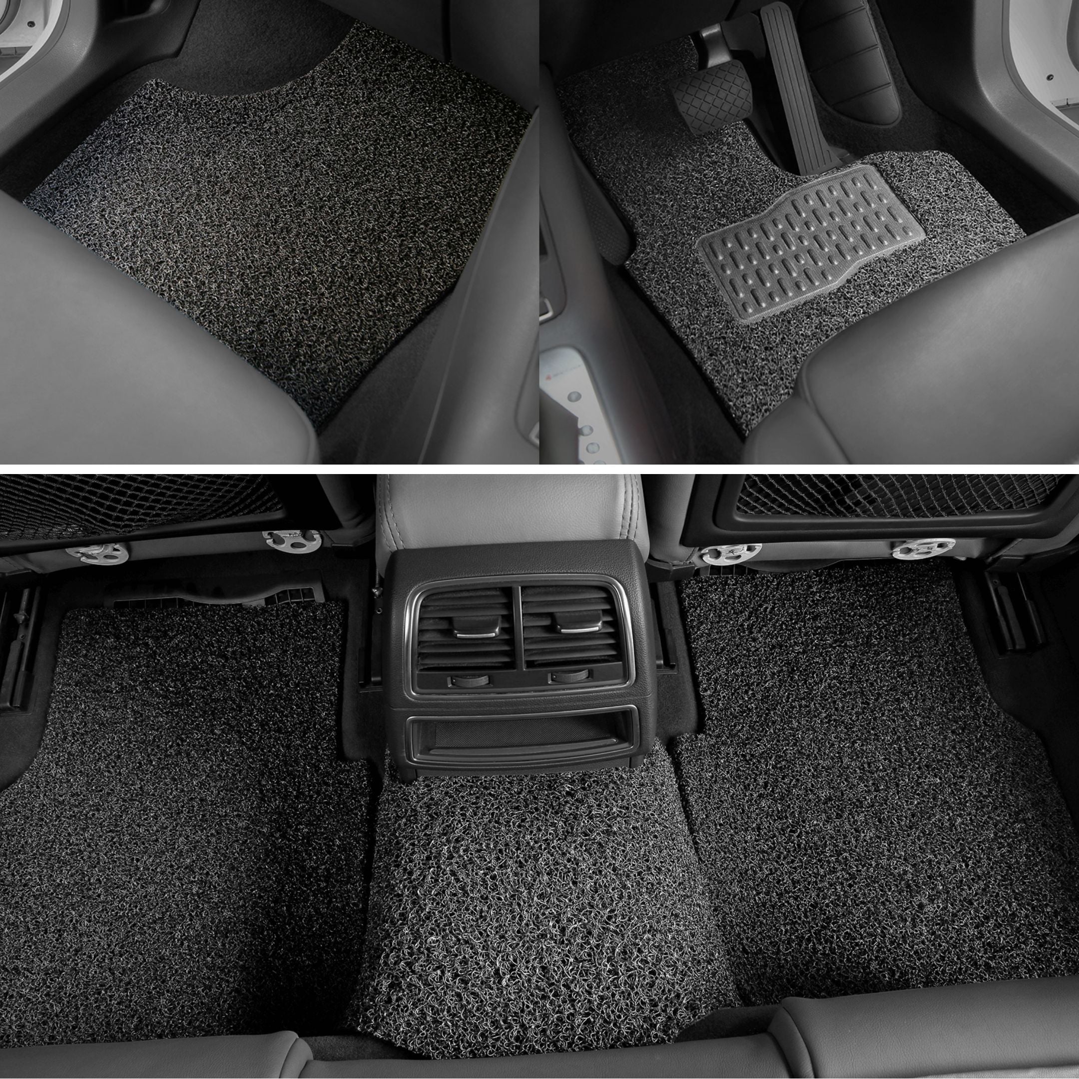 Single car floor clearance mats